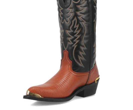 Laredo - Men's Peanut Lizard Western Boots