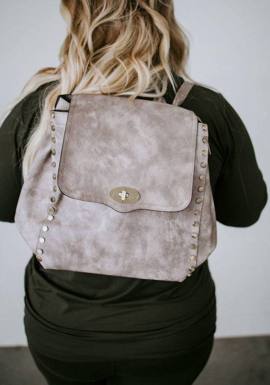 Jen & Co. - Women's Bex Distressed Backpack
