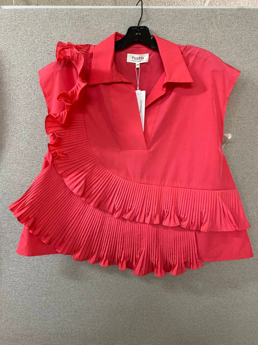 Psophia - Women's Solid Sleeveless Blouse