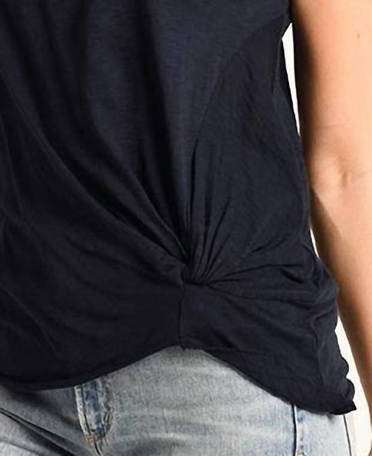 Stateside - Supima Slub Jersey Twist Muscle Tee