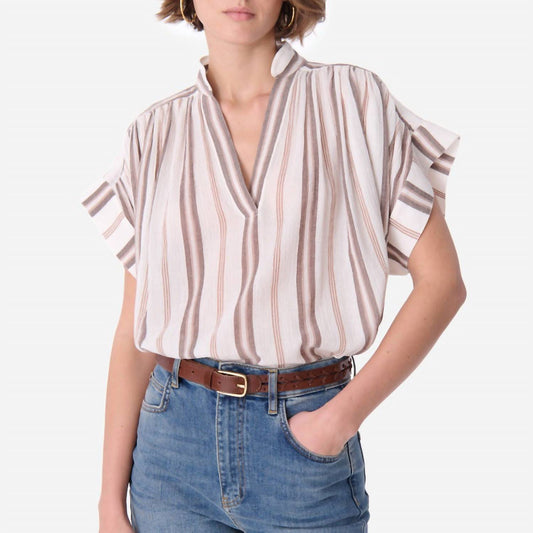 Vanessabruno - Cory V-neck Top