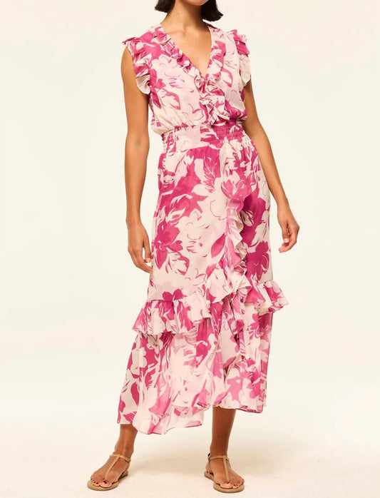 Misa Los Angeles - Kidada Dress Flora Chiffon