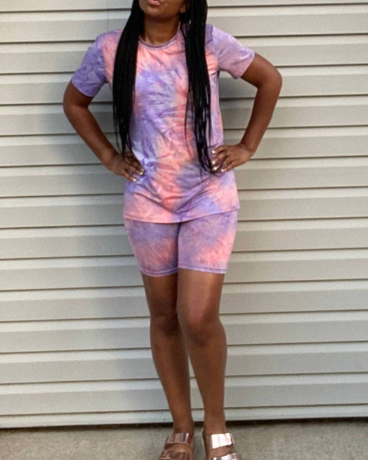 Daisy - Cotton Candy Short Set