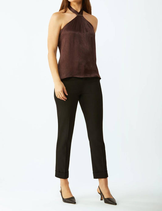 Ecru - Berry Halter with Baby Chain Top