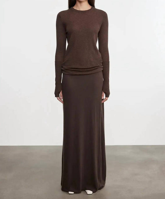 Enza Costa - Cashmere Bias Skirt