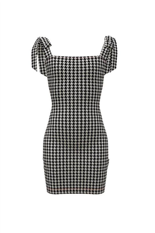 Theme - Tween Girls Chloe Houndstooth Dress
