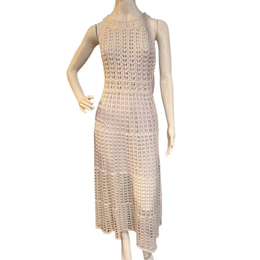 Aurora - Women's Dawn Crochet Midi Dress