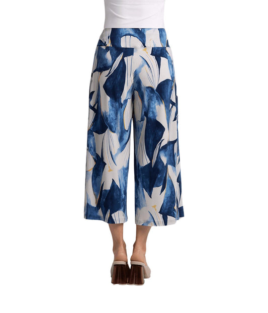 Sympli - Side Slit Wide Capri Pant