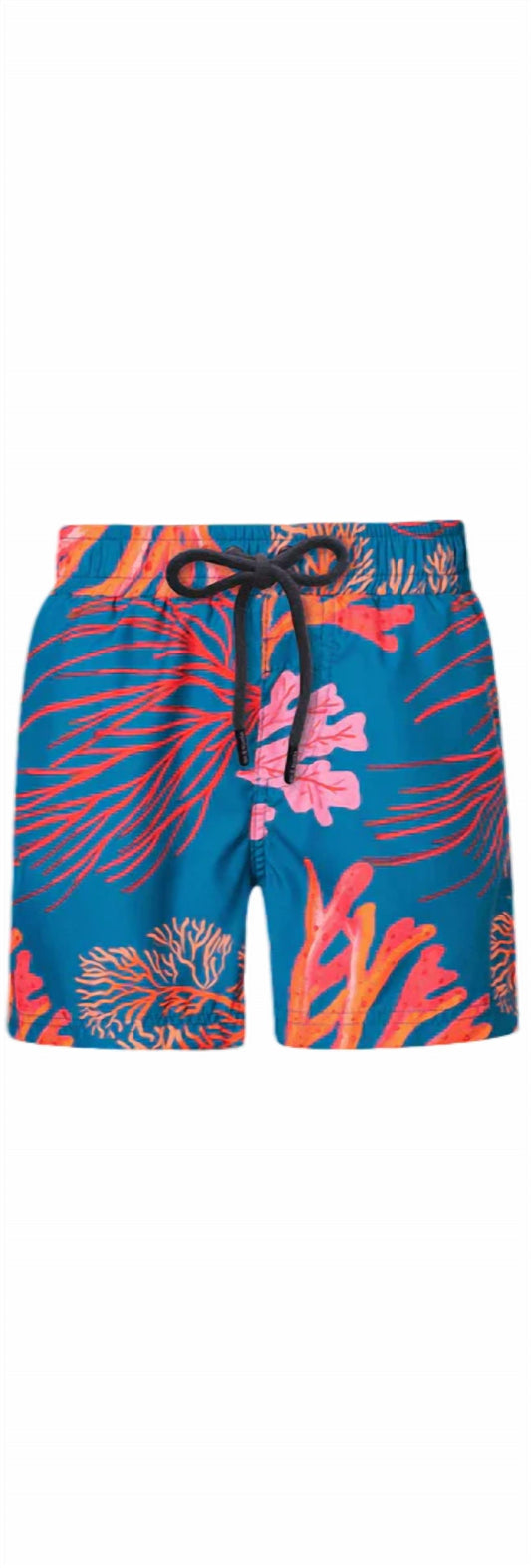 Appaman - Boys Blue Coral Swim Trunks