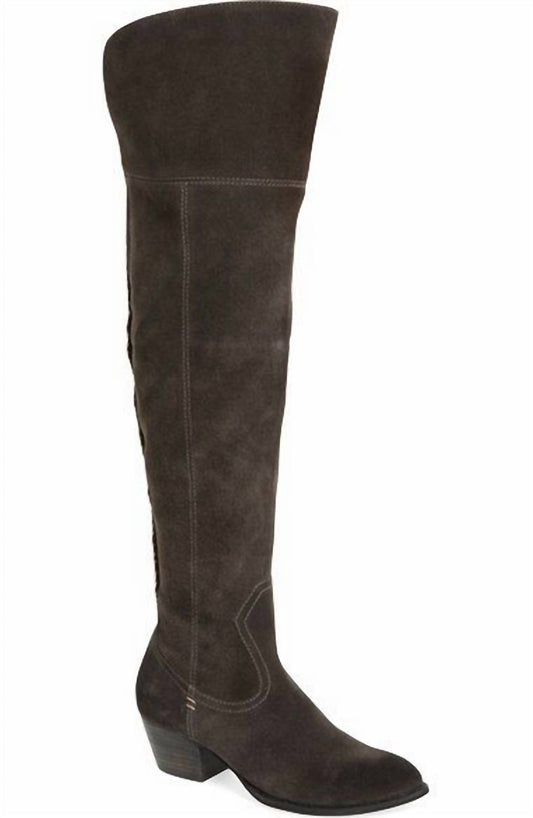 Dolce Vita - Women Silas Suede Leather Over the Knee Riding Boots