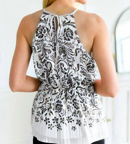 Andree By Unit - Fantastic Filigree Peplum Blouse