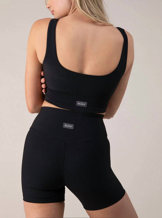 Bloch - 5” Ribbed Biker Shorts