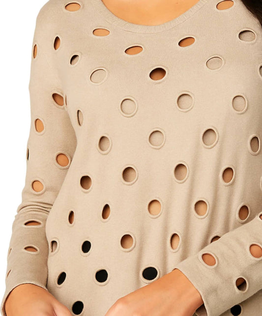 French Kyss - Scoop Hole Sweater