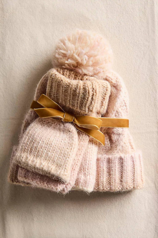Free People - Women's Rainbow Run Hat Gloves Set