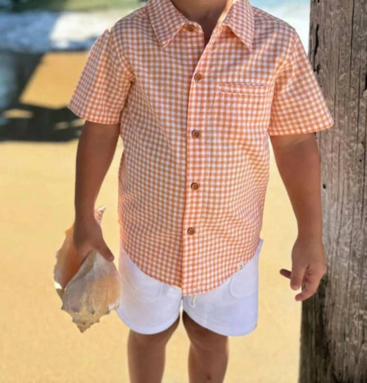 Me & Henry - Micro Plaid Shirt