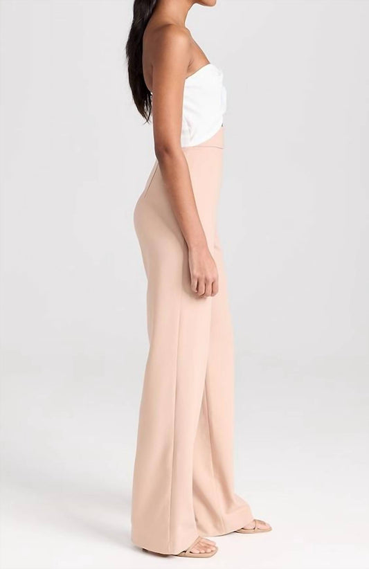 Black Halo - Jada Color Block Jumpsuit