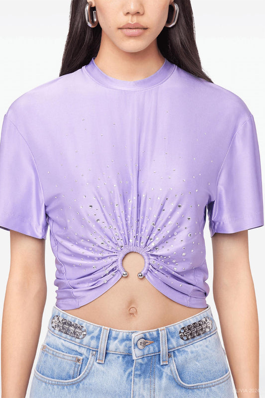 Rabanne - Piercing Detail T-shirt