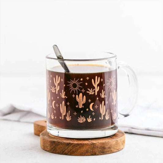 The Care Collective - Cactus Glass Mug