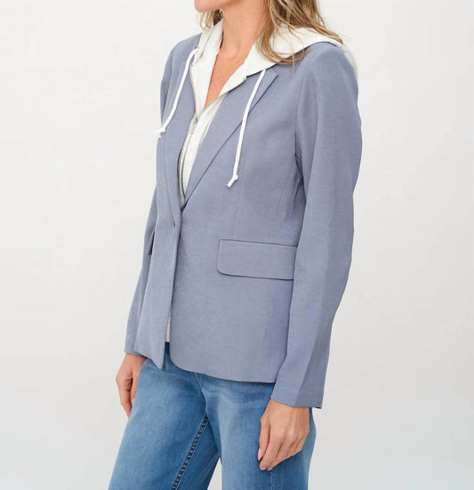 Six/Fifty - Drew Blazer With Sweatshirt Insert