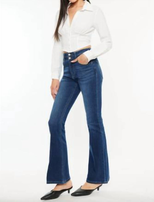 Kancan - High Rise Skinny Bootcut Jeans