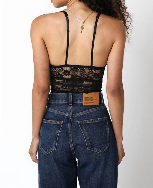 Olivaceous - Angela Lace Camisole Top