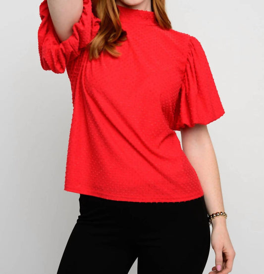 Ivy Jane - Tufted Dot Knit Top