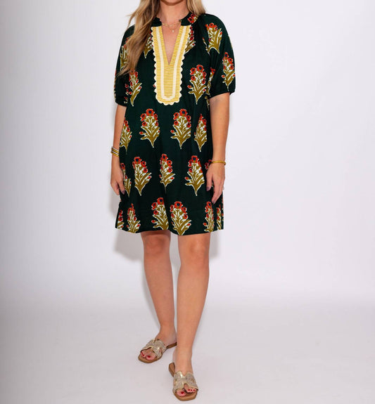 Thml - Petal Stripe V-neck Dress