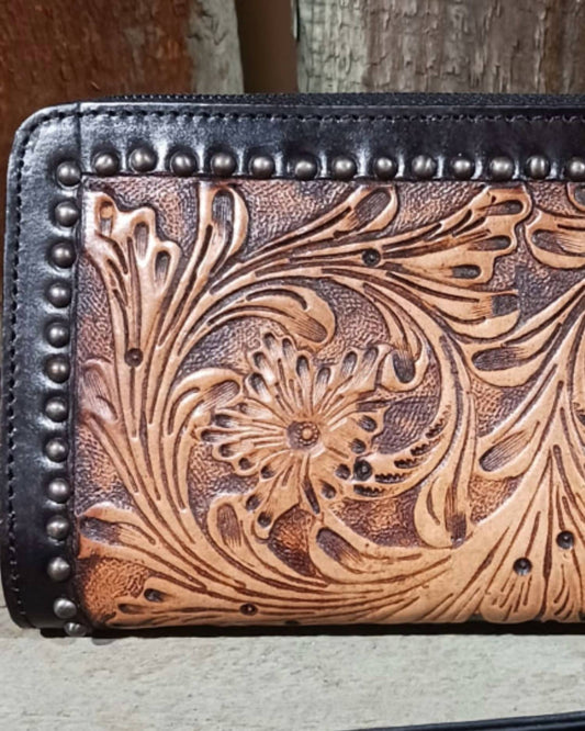 Nocona Belt Co. - Women's Stacey Tooled Wallet