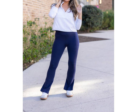 Julia Rose - Niko With Pocket Flare Leggings