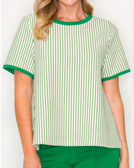 Joh - Krissa short sleeve knit top