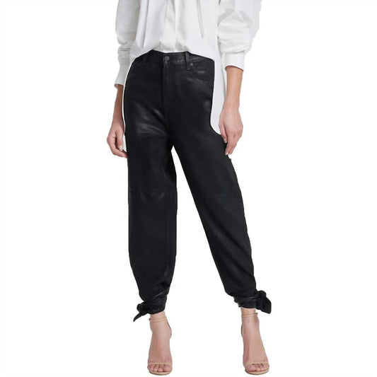 7 For All Mankind - Cropped Coated Denim Jeans