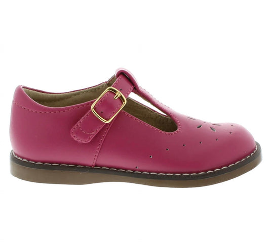 Footmates - Girl's Sherry T-Bar Shoe - MEDIUM/WIDE