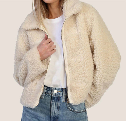 Dylan - Teddy Zip-up Jacket