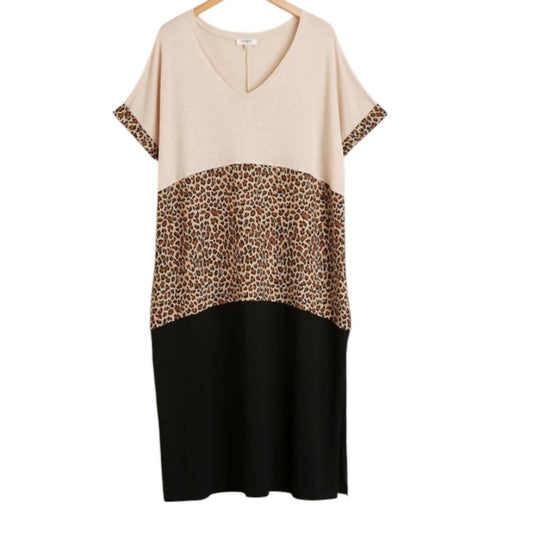 Umgee - Women's Animal Print Dress