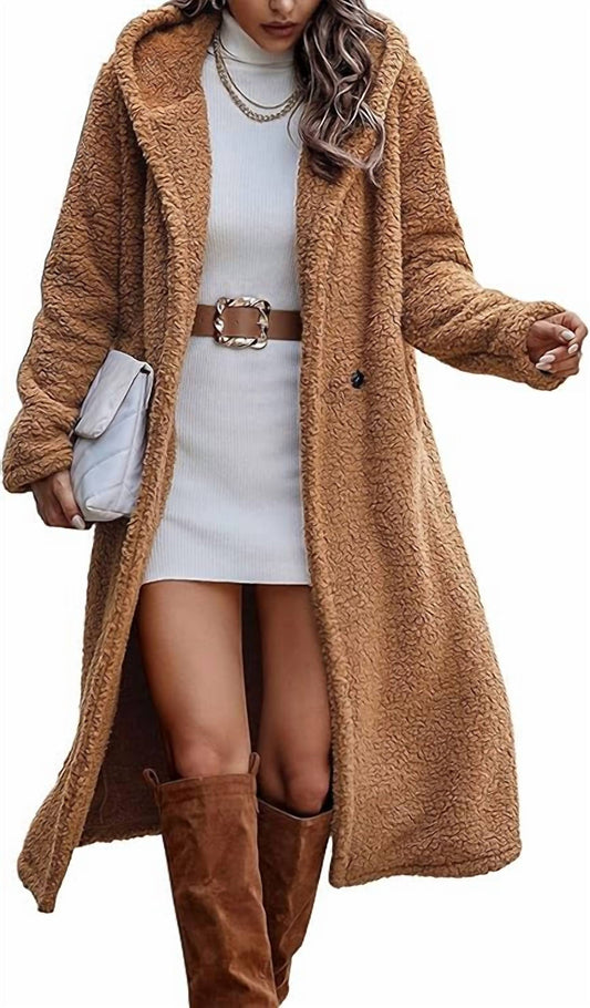 Elook - Teddy Hooded Coat