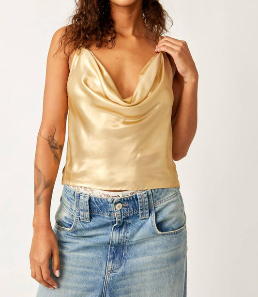 Free People - Sunset Shimmer Woven Cami Top