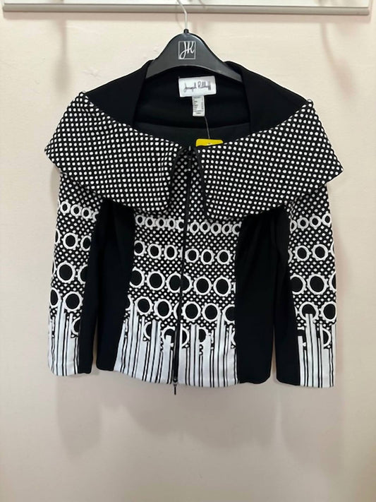 Joseph Ribkoff - Women's Shaw Collar Zip Jacket