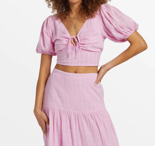 Billabong - Tropic Heart Crop Top