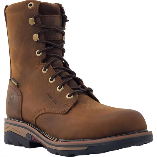 R Watson Boots - Mens' Peanut Lace Up Work Boots