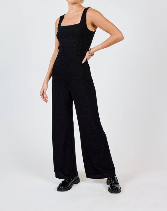 Sadie & Sage - Guiding Light Lurex Jumpsuit
