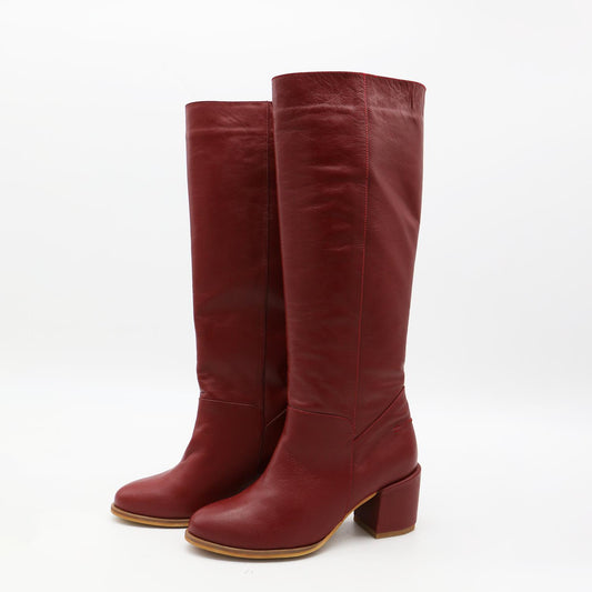 Stivali New York - Women's Cleo Leather Knee-high Boots
