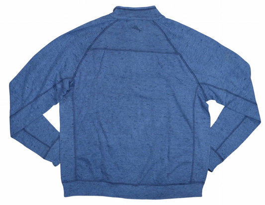 Tommy Bahama - Men's Reversible 1/4 Zip Long Sleeve Pullover - Plus