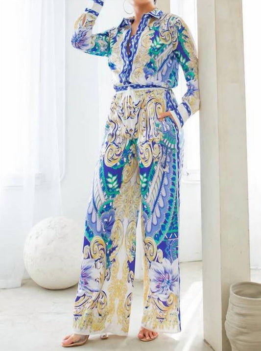 Her Bottari - Women's Shirts With Wide Pants Set