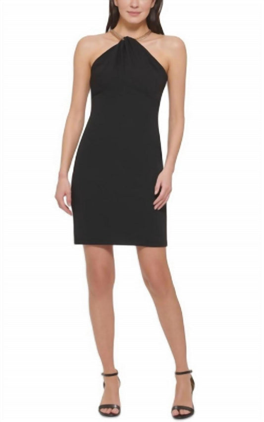 Vince Camuto - Halter Neck Mini Dress