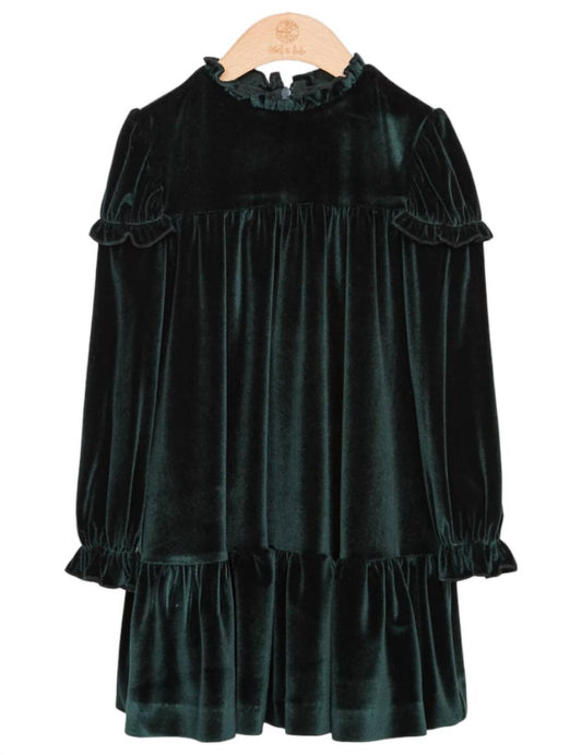 Abel & Lula - Girls Velvet Dress