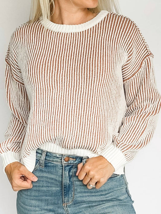 Tribal - Ribbed Sweater
