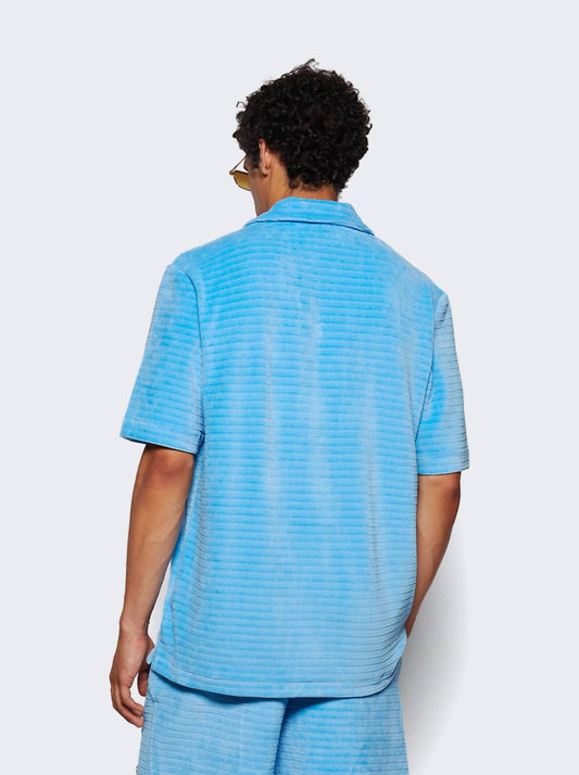 Casablanca - Velour Short Sleeve Shirt