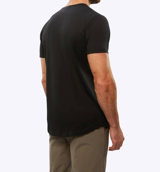 Cuts - Curve-hem short sleeve Tee
