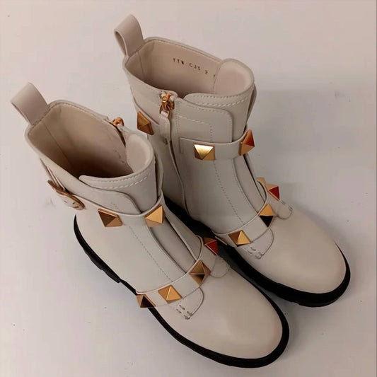 Valentino Garavani - Women's Roman Stud Combat Boots