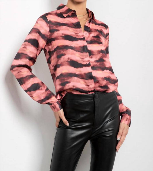 Tart Collections - Sky Button Blouse